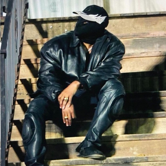 Balenciaga Blouson Taxi Leather Bomber Jacket Small Kanye - Picture 12 of 12